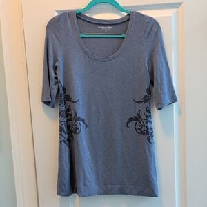 Soft Surroundings Blue Short Sleeve Tee
